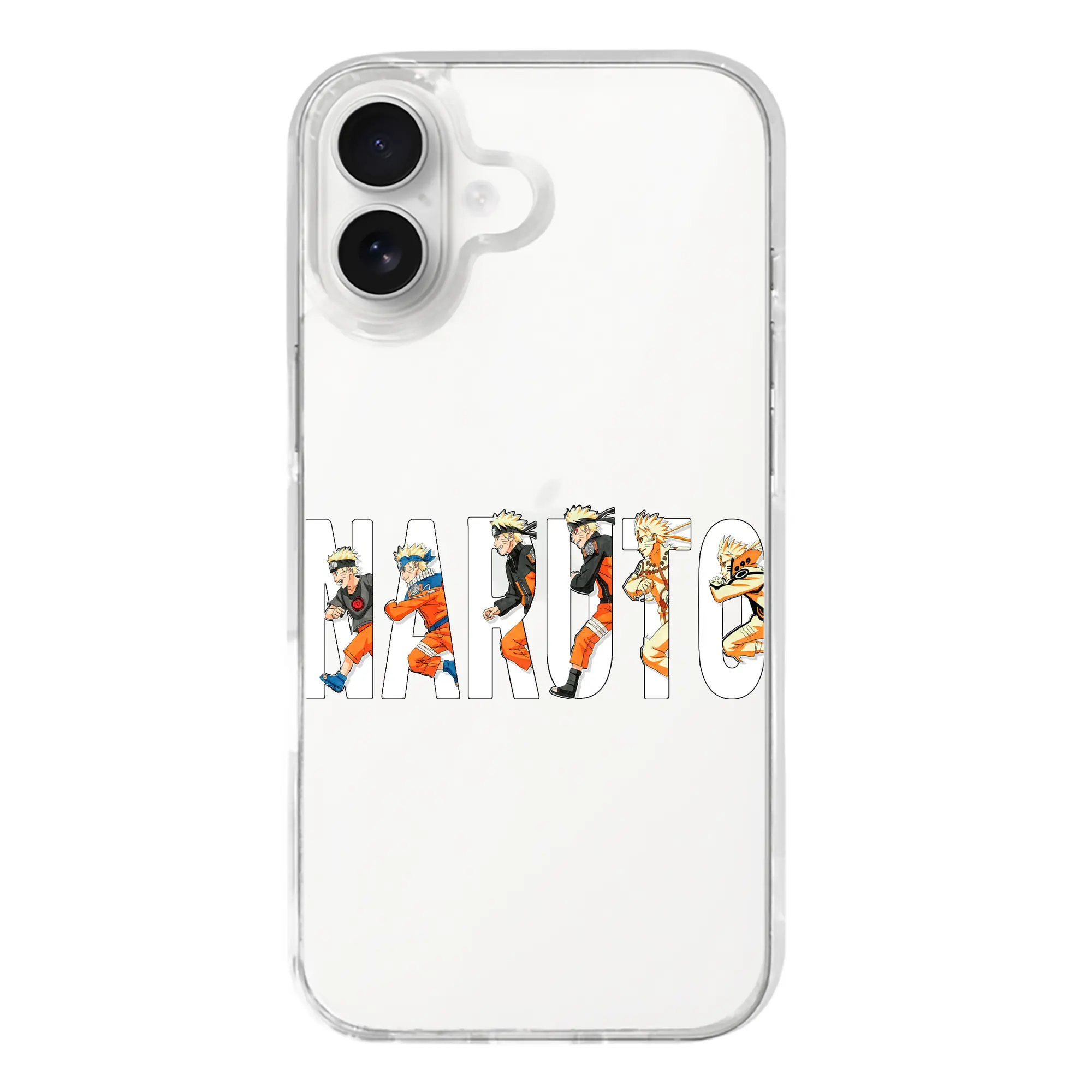 ナルト グッズ うずまき ナルト - iPhone 17シリーズ 透明スマホケース – 薄型・耐衝撃・精密フィット保護カバー